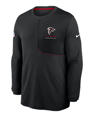 【NFL ウォームアップ】NIKE ファルコンズ サイドライン エリートシャツ Atlanta Falcons Sideline Coach Men's Nike Dri-FIT NFL Long-Sleeve
